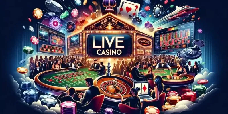 Khái niệm về live casino tại hello88